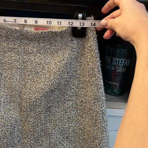 Kate Spade sequin tweed skirt - Picture 3 of 5